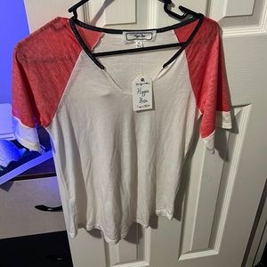Size XS, NWT SOFT SHORT SLEEVE WOMENS TOP